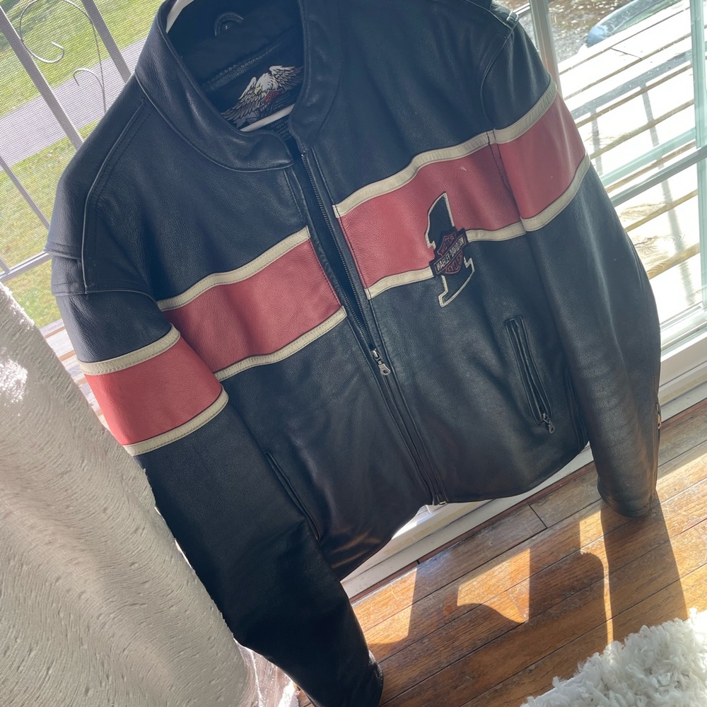 Harley Davidson leather coat